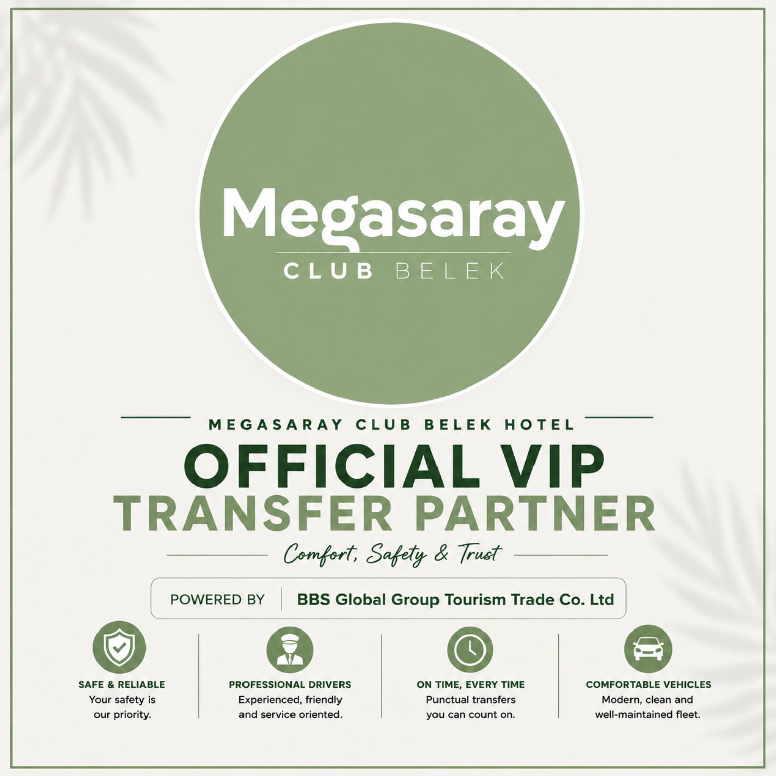 Megasaray Club Belek Hotel Transfer | Antalya Havalimanı VIP Transfer | BBS Transfer