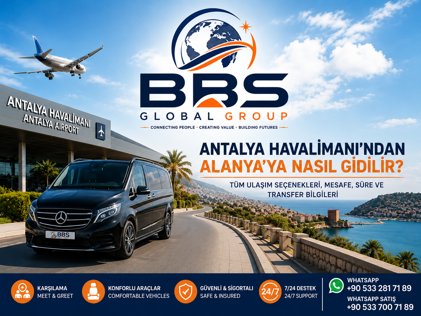 Antalya Havalimanı’ndan Alanya’ya Nasıl Gidilir?