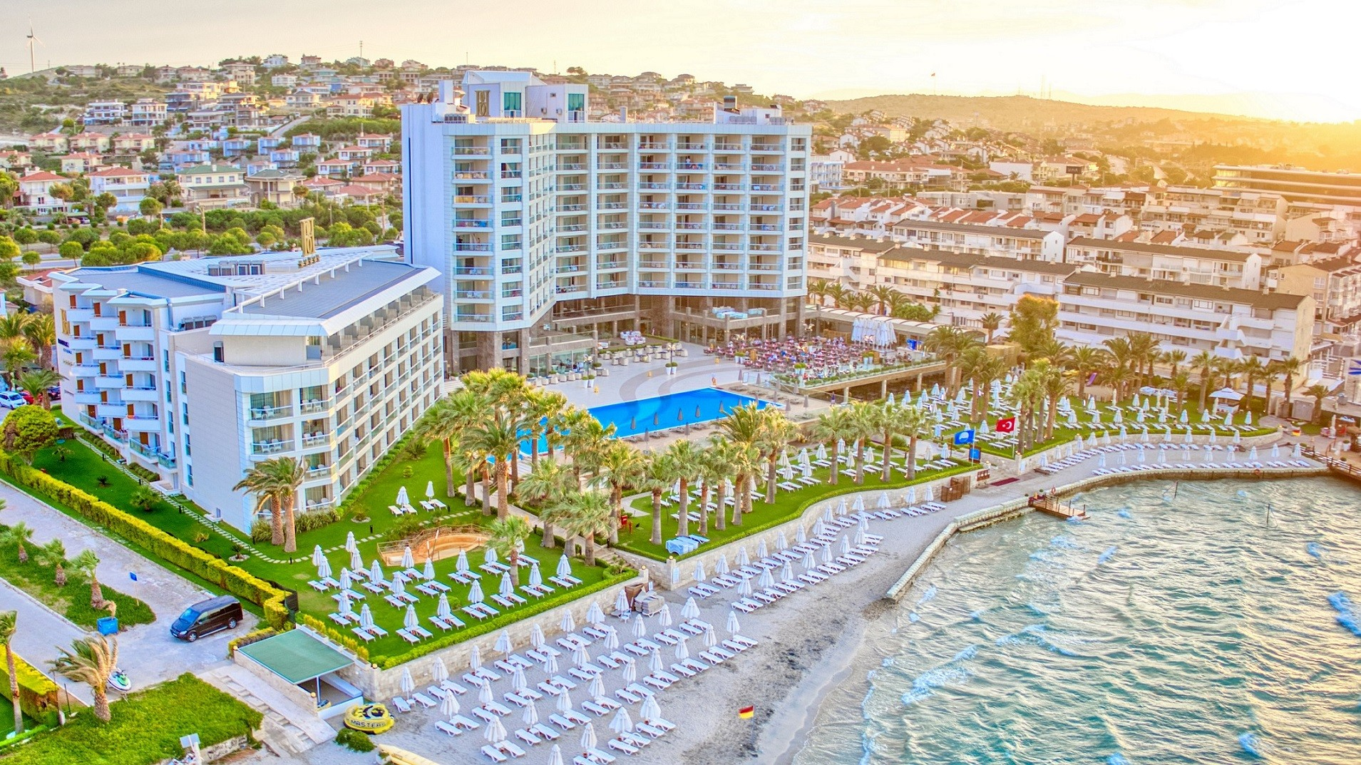 Boyalık Beach Hotel SPA & Thermal Resort Izmir Adnan Menderes Flughafen VIP Transfer