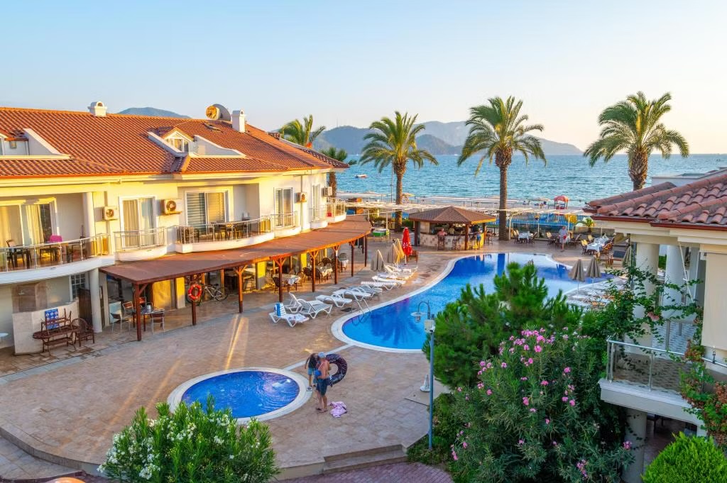 Sunset Beach Resort Aqua Lettings Fethiye Dalaman Airport VIP Transfer